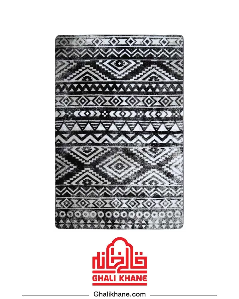 قالیچه مدرن زرباف طرح باتیس