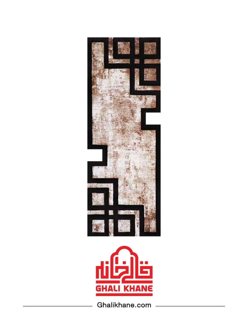 فرش مدرن زرباف طرح فلورانس