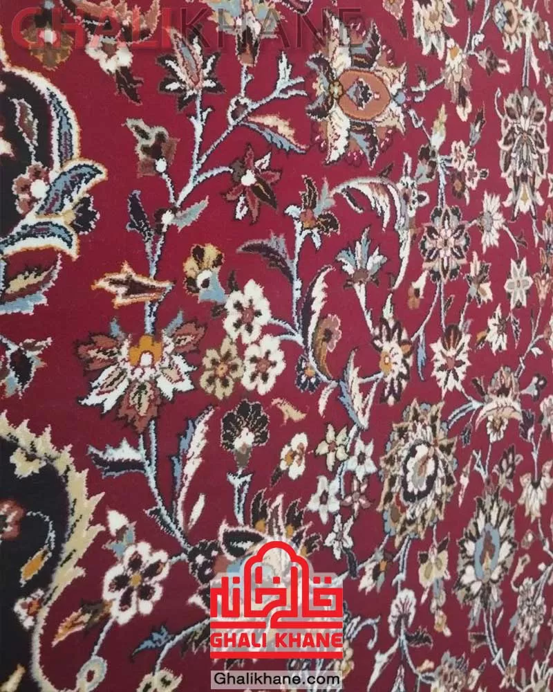 فرش زمرد مشهد 700 شانه کد 25090 لاکی