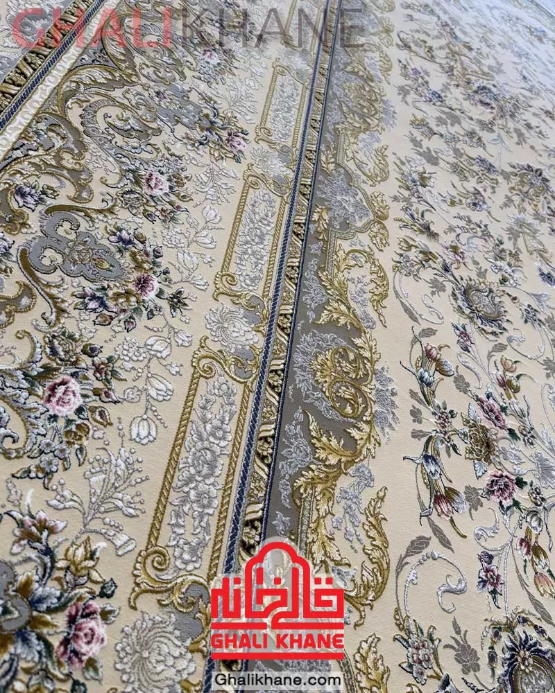 فرش ماشینی مشهد 1500 شانه کد 814008