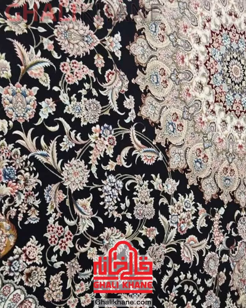 فرش زمرد مشهد 1500 شانه کد 46002