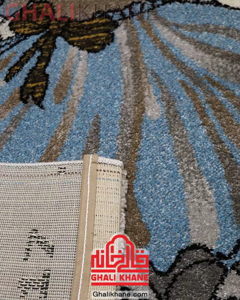 گلیم فرش ماشینی ساوین طرح لوسی