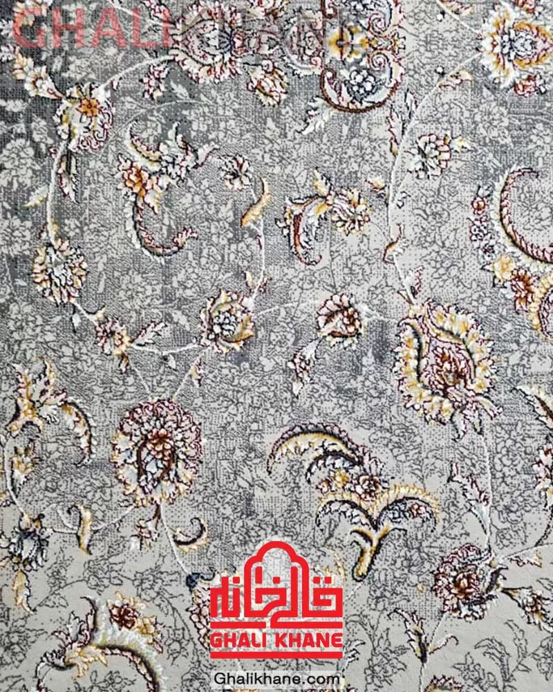 فرش تندیس کاشان 700 شانه طرح آترینا کد 302