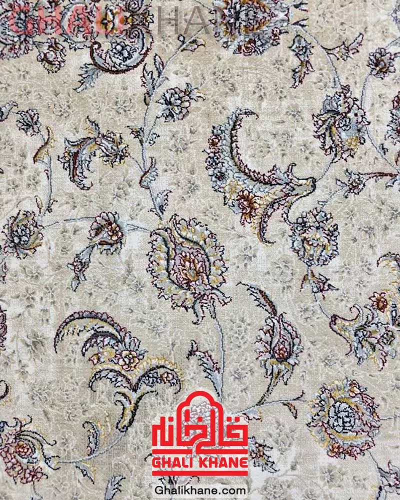 فرش تندیس کاشان 700 شانه طرح آترینا کد 303