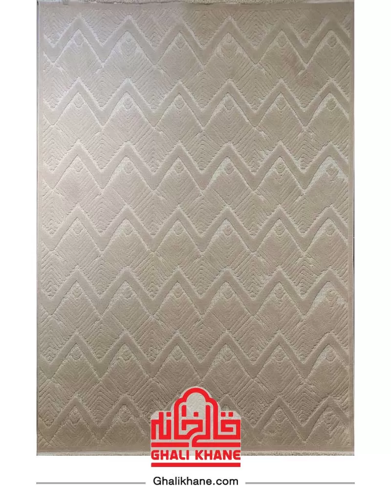 فرش آرمانی کلکسیون دلوکس کد 5114 رنگ موکا