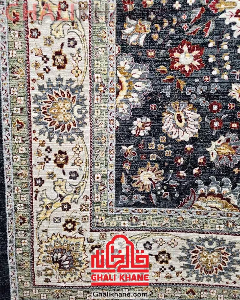 فرش تندیس کاشان 700 شانه طرح سلطان آباد کد 459