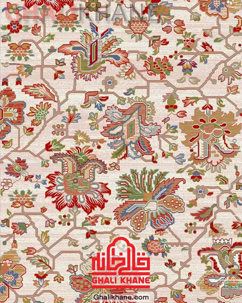 فرش نقش کهن کلکسیون هانا کد 1515