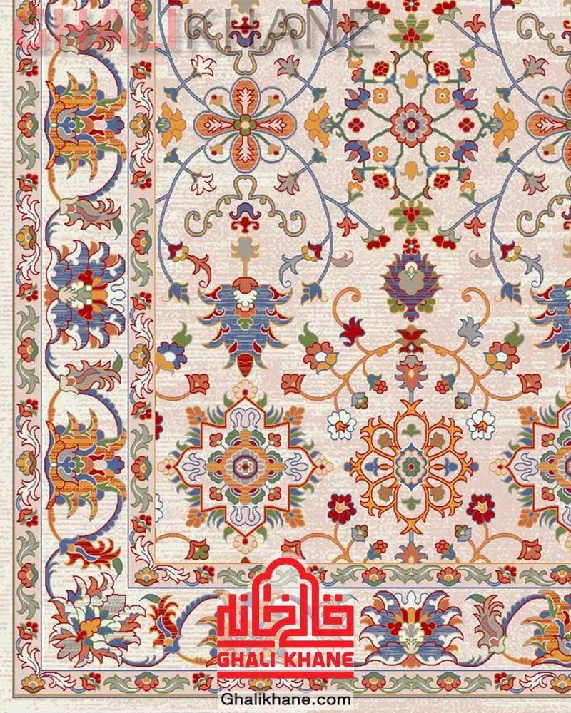 فرش نقش کهن کلکسیون هانا کد 1518