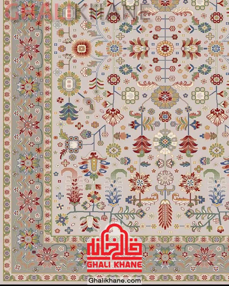 فرش نقش کهن کلکسیون هانا کد 15104