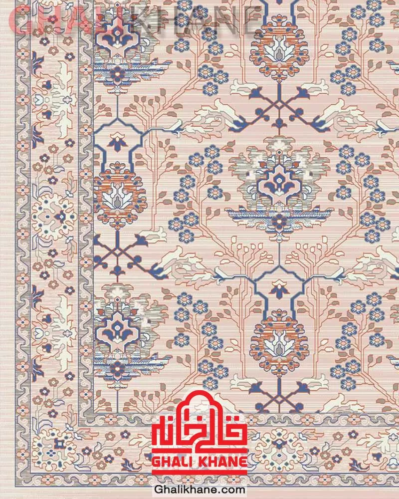 فرش نقش کهن کلکسیون هانا کد 1522