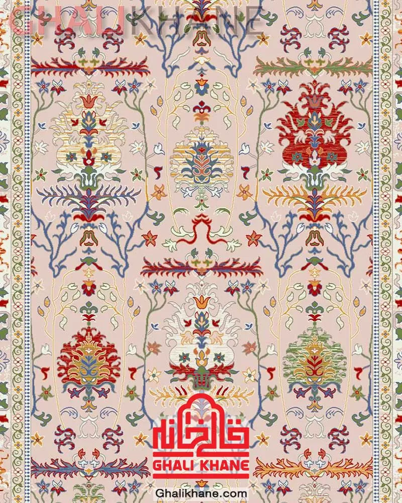 فرش نقش کهن کلکسیون هانا کد 1523