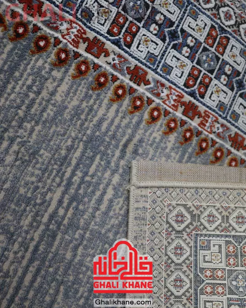 فرش ماشینی مشهد 700 شانه کد 87570 موشی