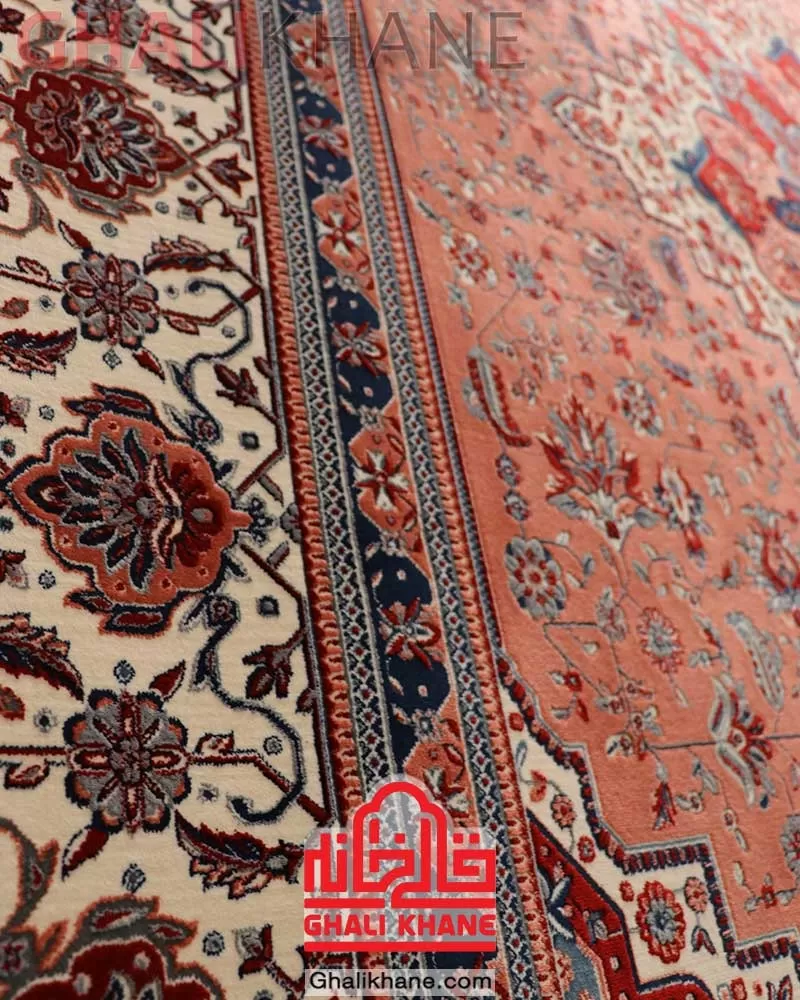 فرش تهران کلکسیون آوانگارد 1200 شانه طرح هریس مسی