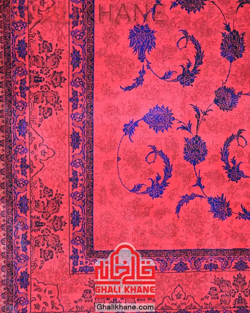 فرش هیوا کلکسیون هرمز طرح افشان مانا کد 6610 لاکی