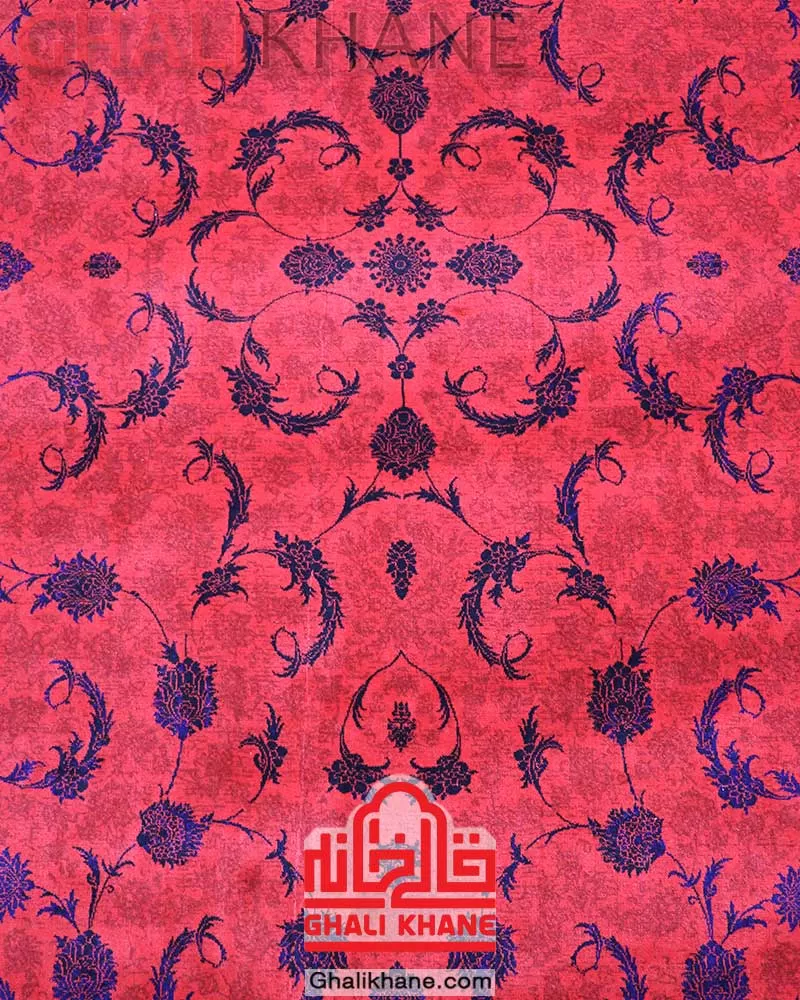 فرش هیوا کلکسیون هرمز 700 شانه طرح افشان مانا کد 6610