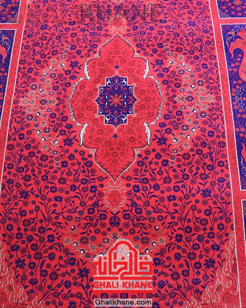 فرش هیوا کلکسیون هرمز 700 شانه  طرح کتیبه کد 6634