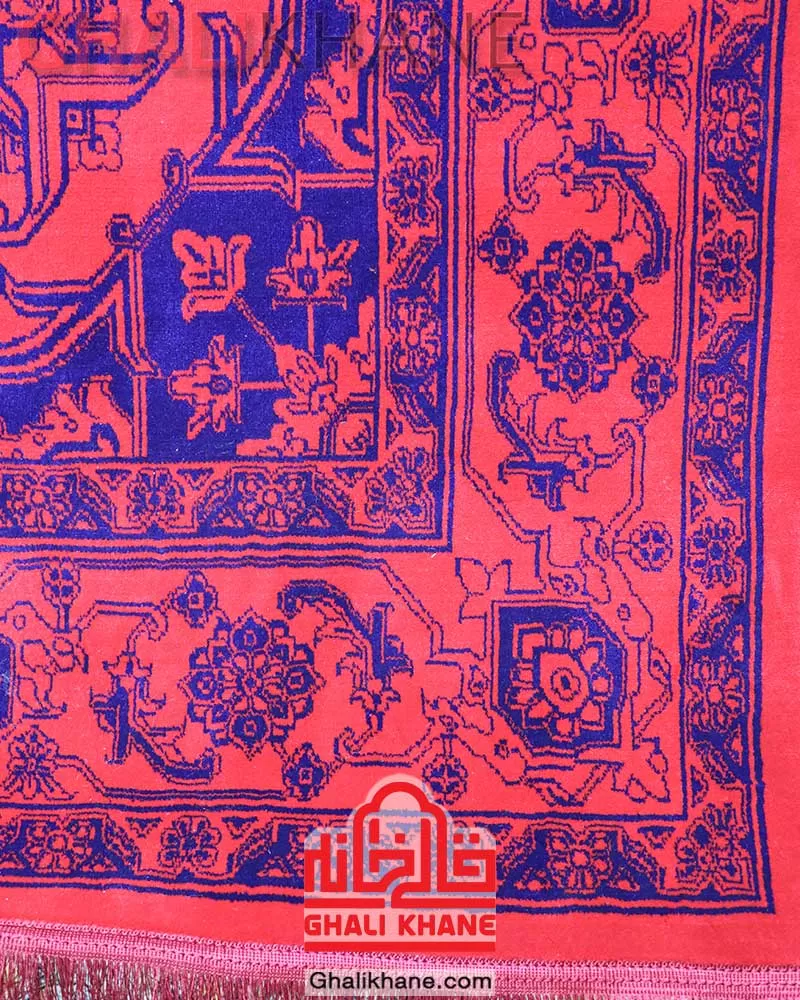 فرش هیوا کلکسیون هرمز 700 شانه طرح هریس کد 6631 لاکی