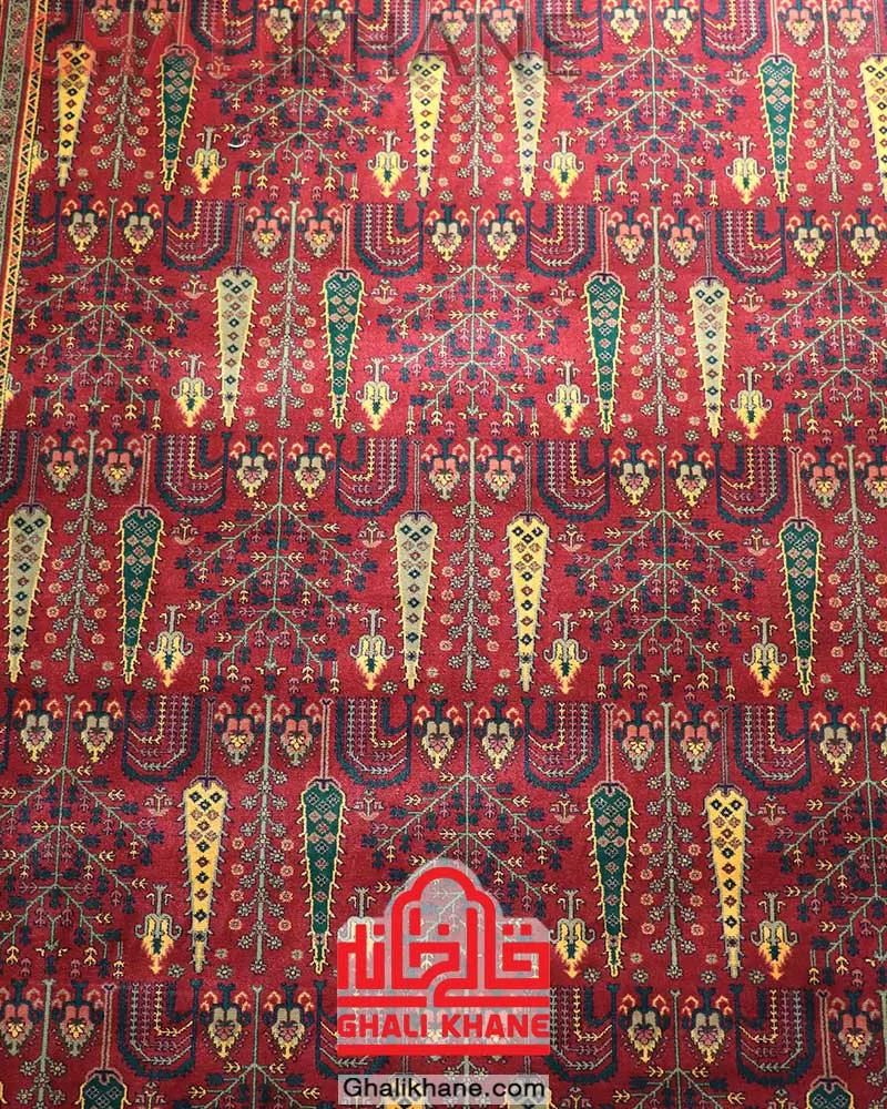 فرش هیوا کلکسیون سبز 700 شانه کد 1521