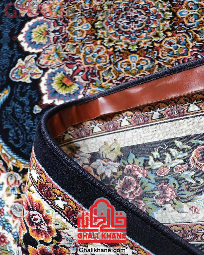 فرش هیوا طرح ناردون کد 103 سرمه‌ای