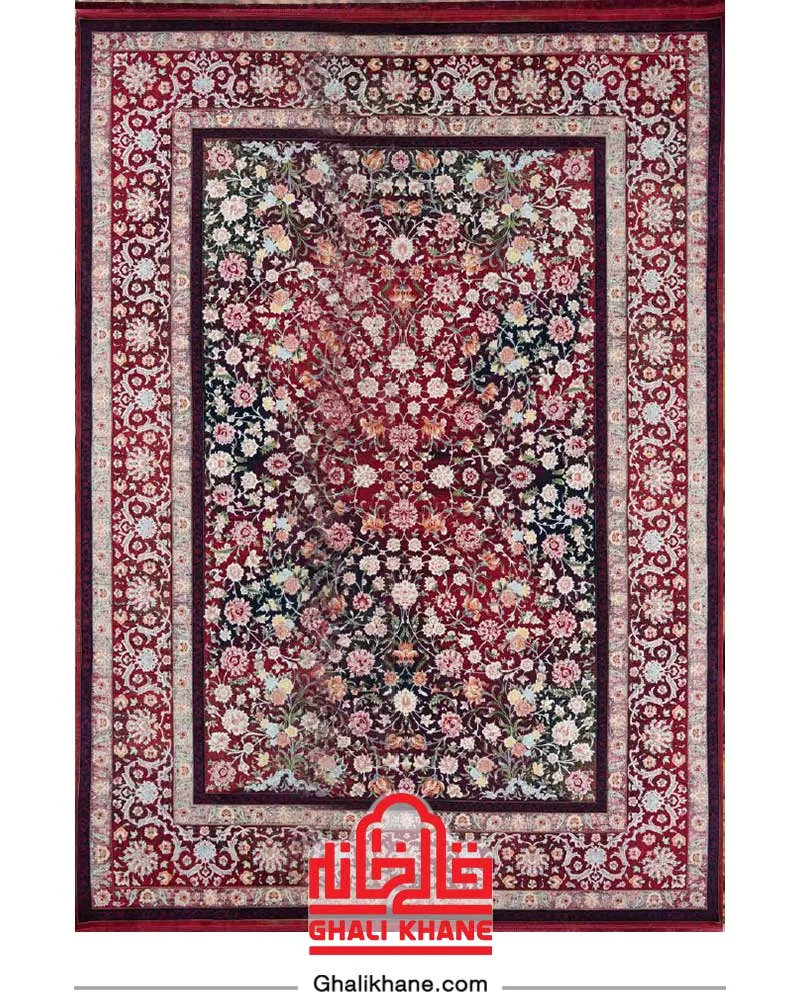 فرش ایده آل 1200 شانه کلکسیون دیارا  کد A5 لاکی