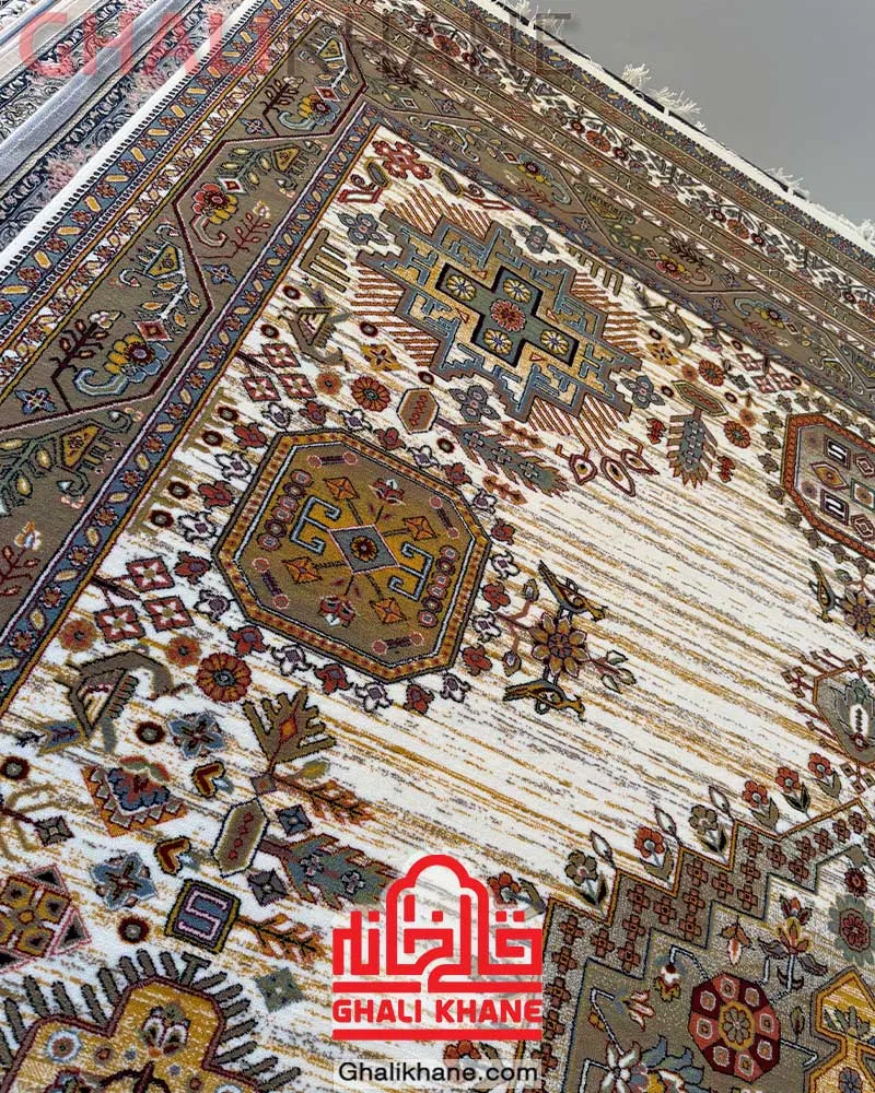 فرش ستاره کویر یزد  700 شانه کد YN-N120-2501