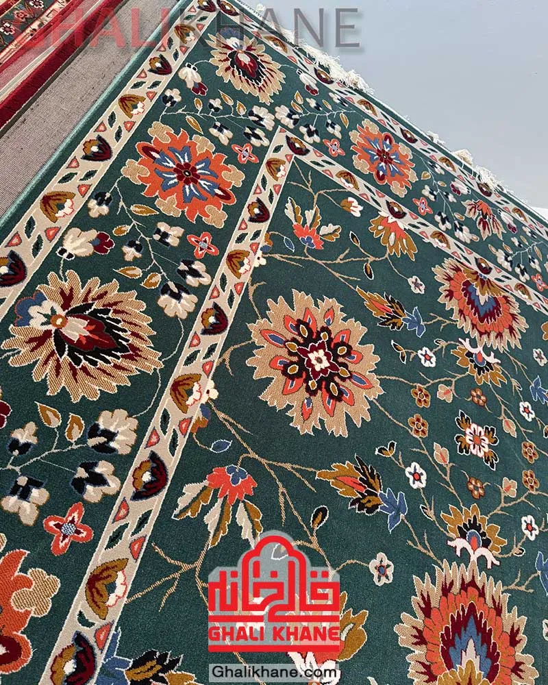 فرش ستاره کویر یزد کلکسیون سلطان آباد 500 شانه کد G-049-3077