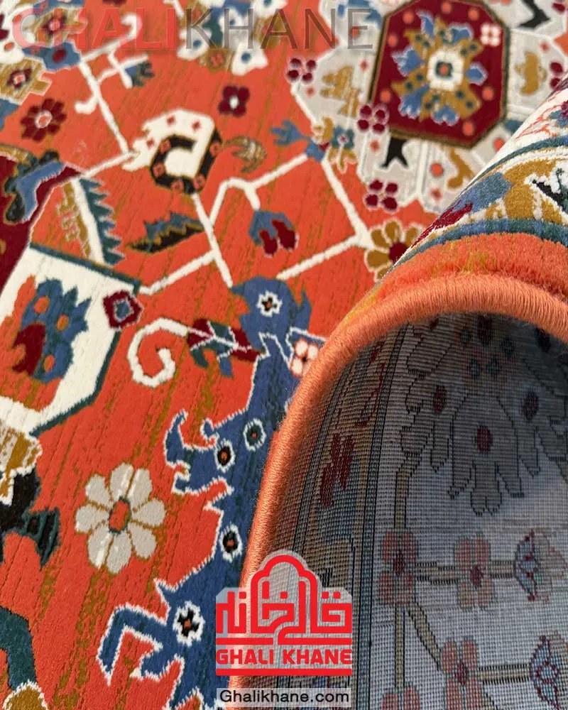 فرش ستاره کویر یزد 500 شانه کد L-300-3040