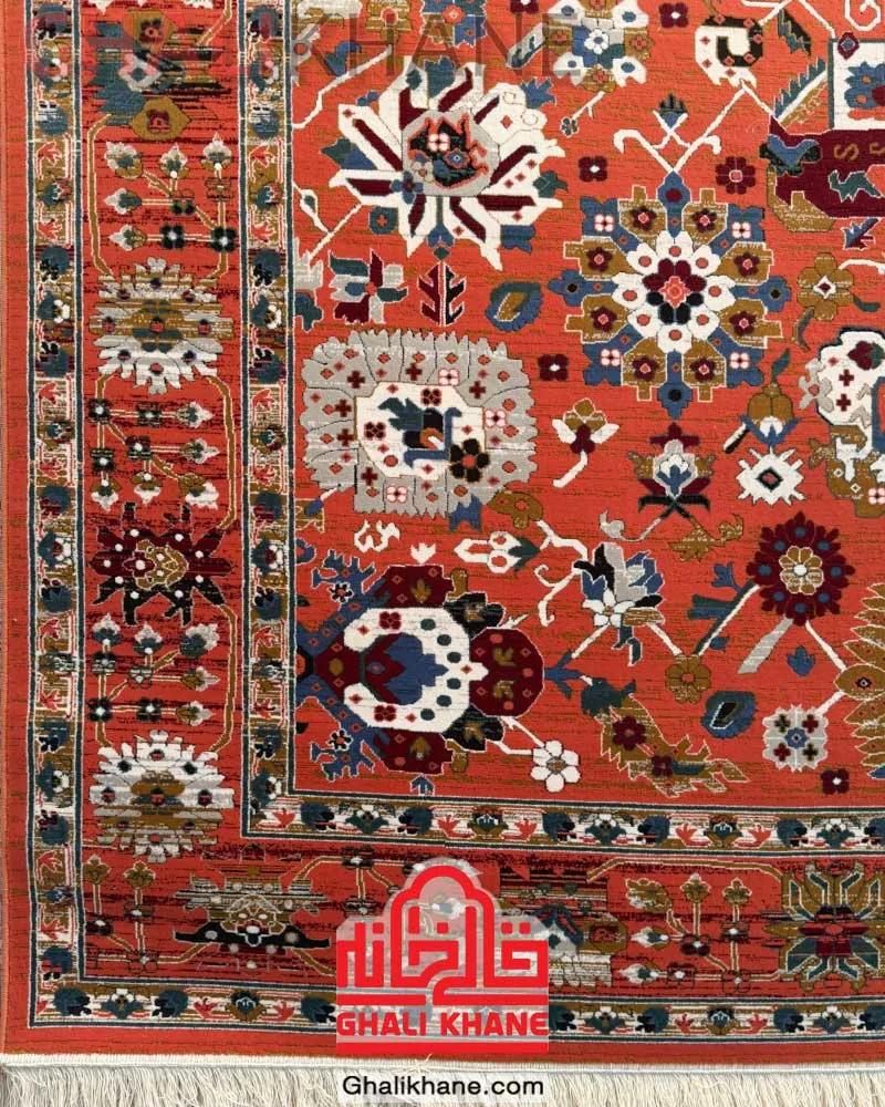فرش ستاره کویر یزد 500 شانه کد L-300-3044