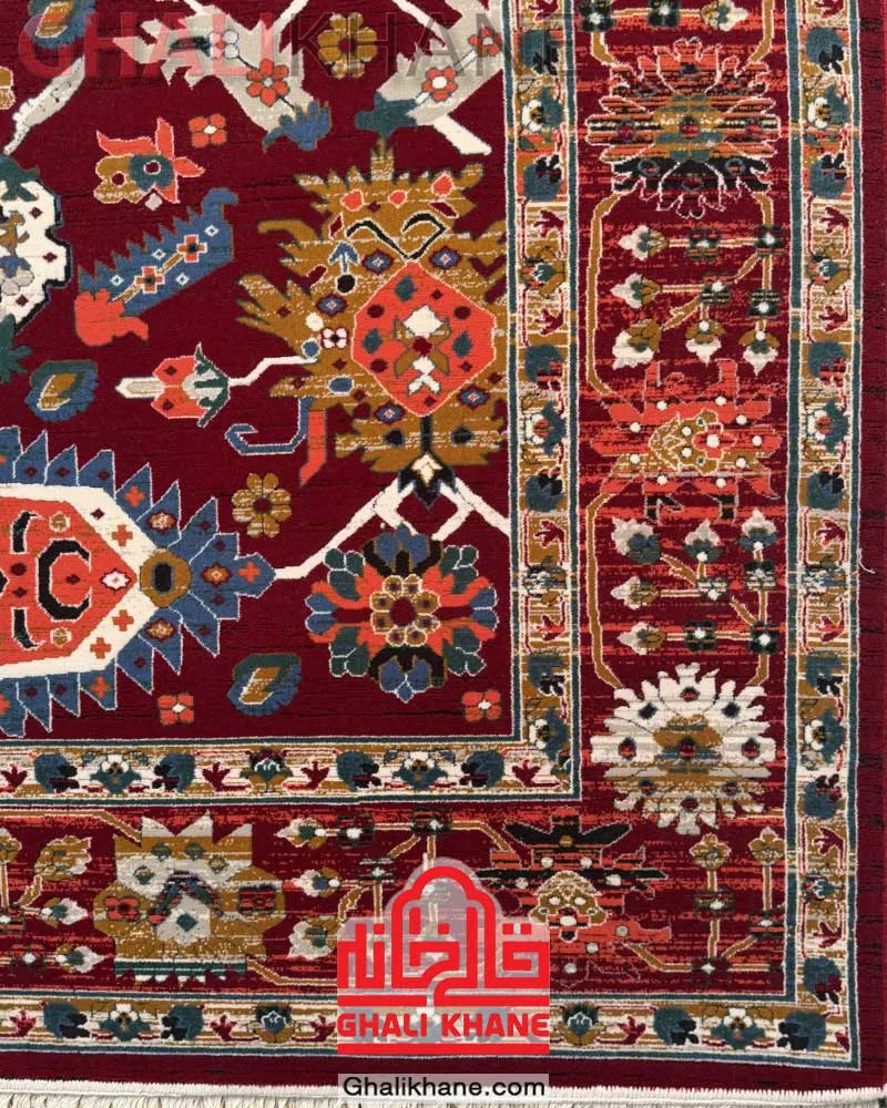 فرش ستاره کویر یزد کلکسیون سلطان آباد کد L-300-3055