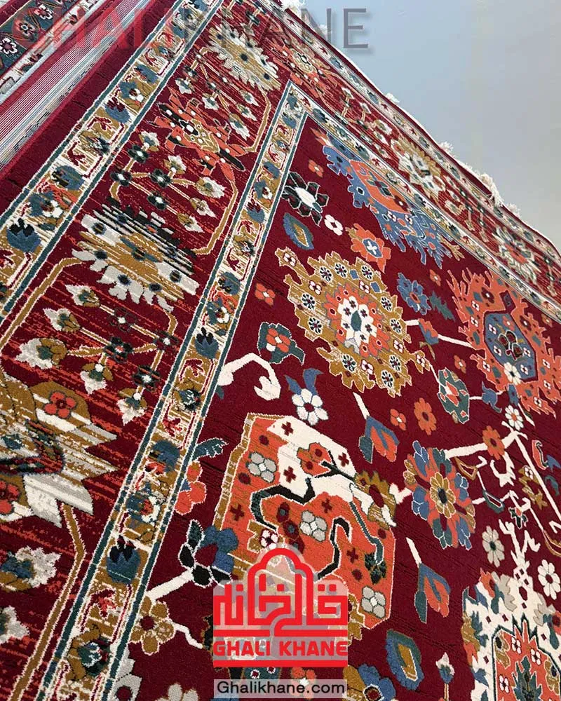 فرش ستاره کویر یزد کلکسیون سلطان آباد 500 شانه کد L-300-3055