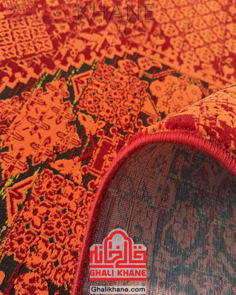 فرش ستاره کویر یزد کلکسیون سلطان آباد کد L-301-3049
