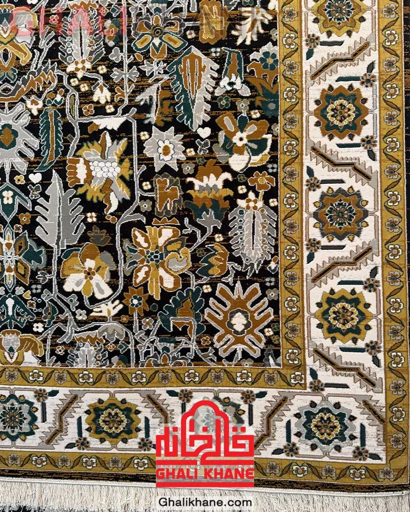فرش ستاره کویر یزد 500 شانه کد L-304-4090