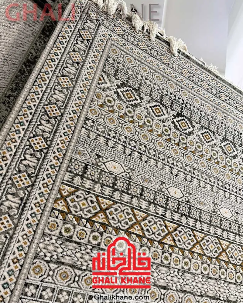 فرش ستاره کویر یزد کلکسیون سلطان آباد 500 شانه کد L-306-4099