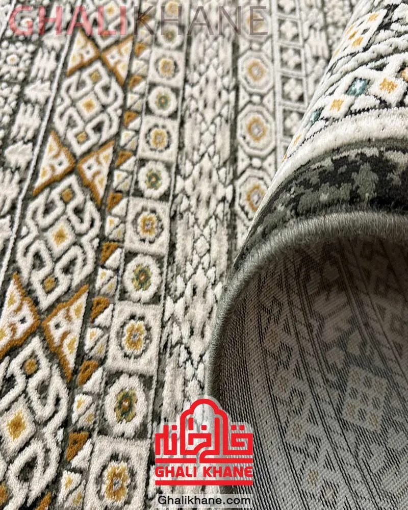 فرش ستاره کویر یزد کلکسیون سلطان آباد 500 شانه کد L-306-4099