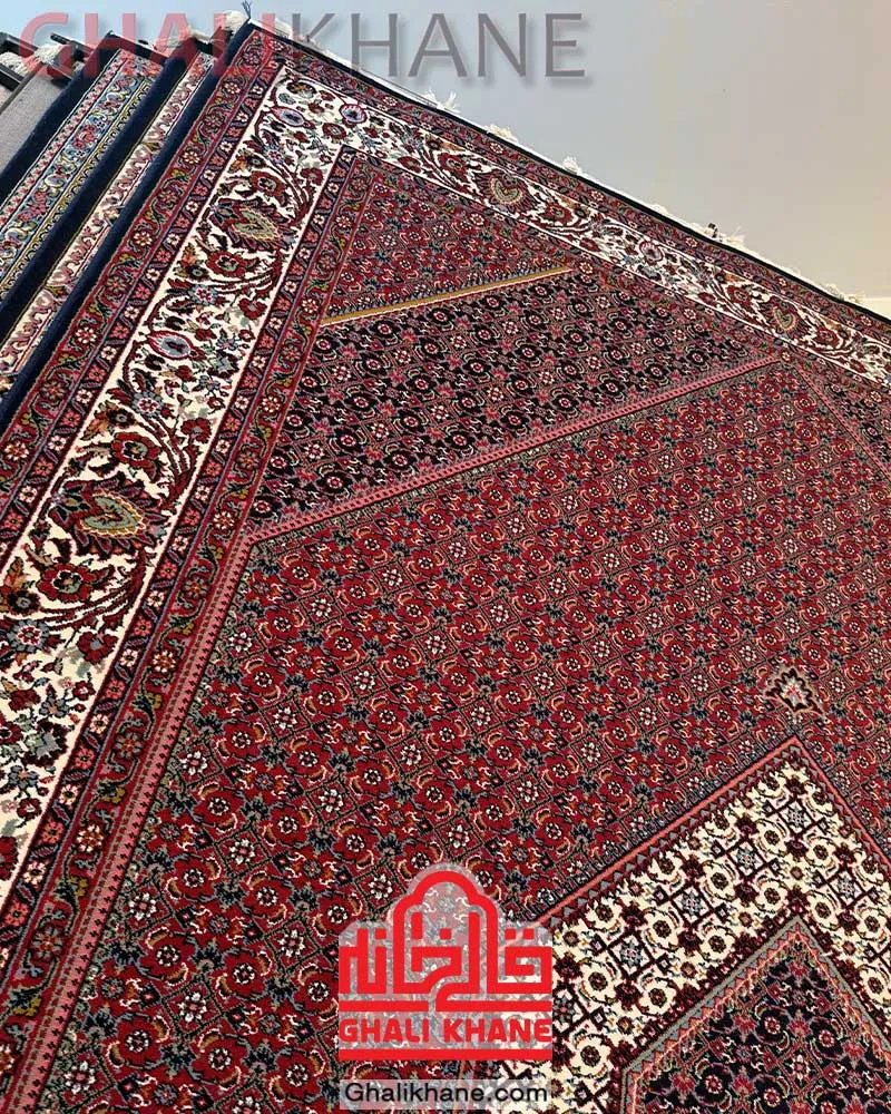 فرش ستاره کویر یزد 500 شانه کد IA-N010-8040