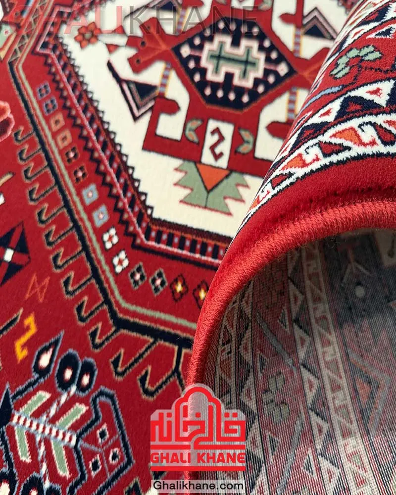 فرش ستاره کویر یزد  کد IA-N065-8244 مناسب آشپزخانه