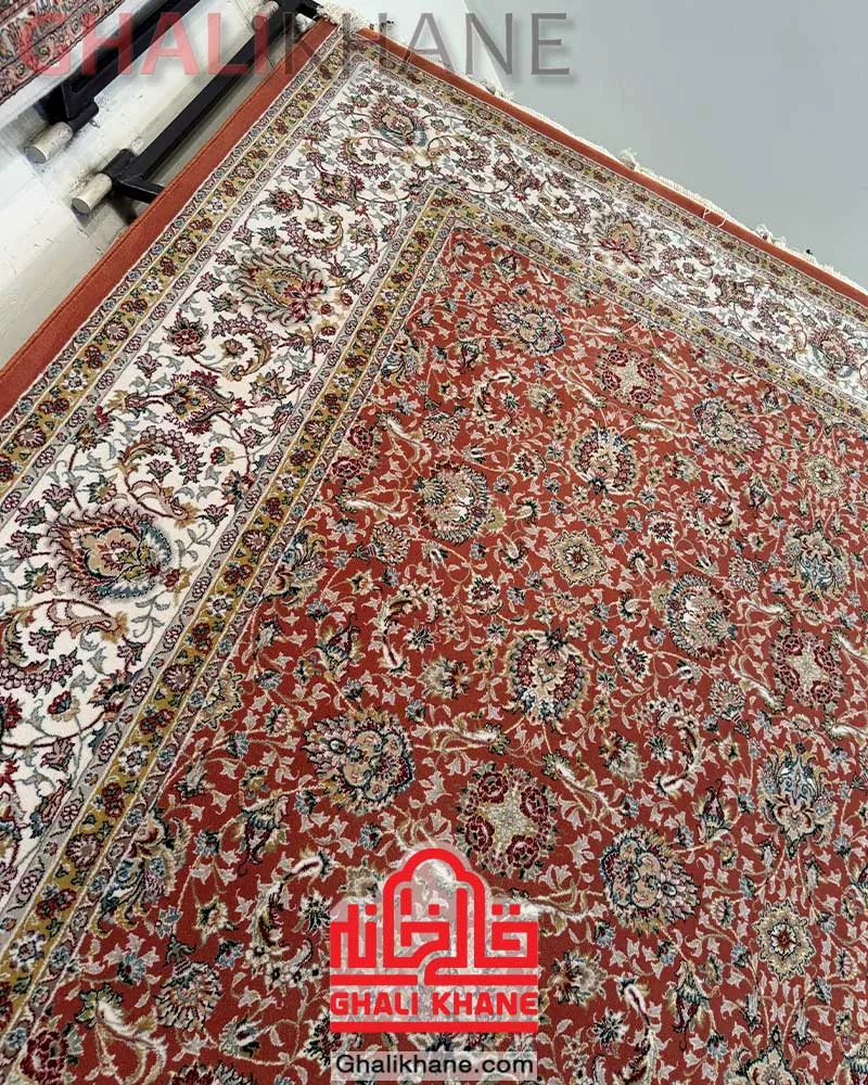 فرش ستاره کویر یزد 700 شانه کد QI -Q021-1040