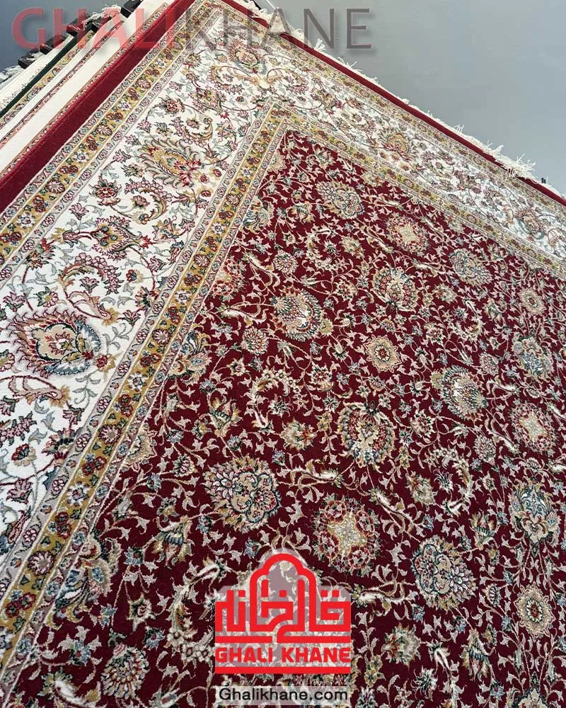 فرش ستاره کویر یزد 700 شانه کد QI -Q021-1050