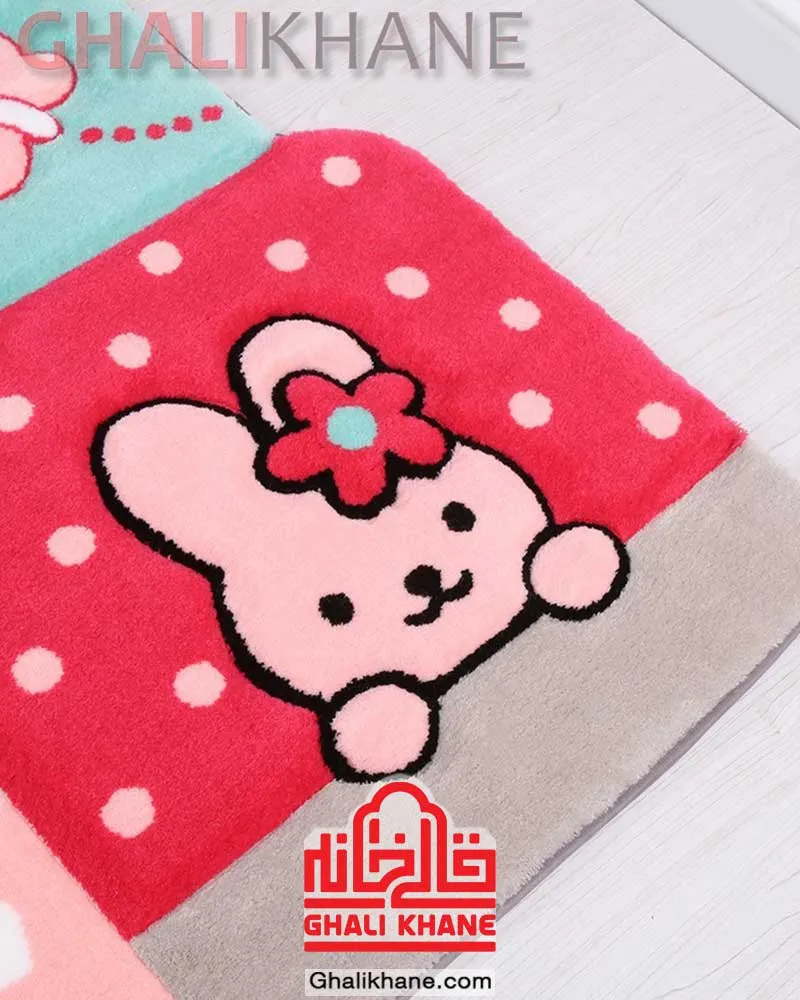فرش فانتزی طرح  هپی کیتی