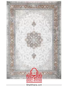 فرش ماه‌ نگار  کلکسیون ساندرا 1200 شانه کد 7023