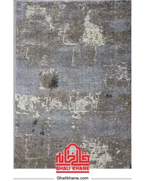گلیم فرش سهند کلکسیون سیمین  زمینه طوسی کد O25