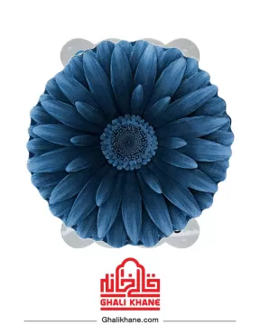 فرش سه بعدی زرباف طرح گل داوودی