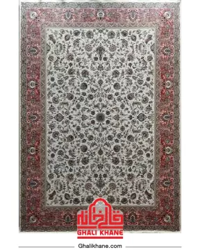 فرش زمرد مشهد 1500 شانه کد 46000 طرح افشان