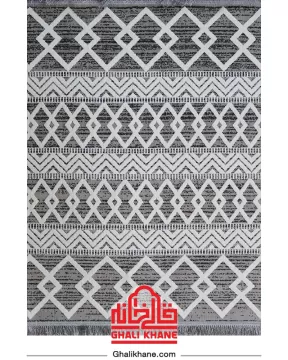 فرش ماشینی مشهد 350 شانه کد 39269 طوسی