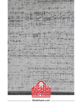 فرش ماشینی مشهد 350 شانه کد 39263 کرم