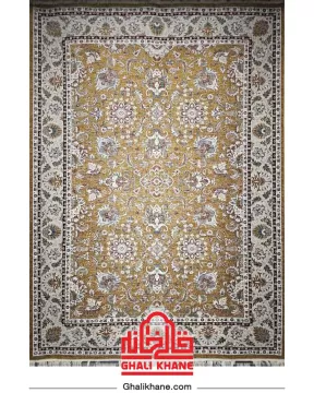 فرش تندیس کاشان 700 شانه طرح سلطان آباد کد 556