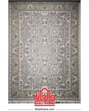 فرش تندیس کاشان 700 شانه طرح سلطان آباد کد 552