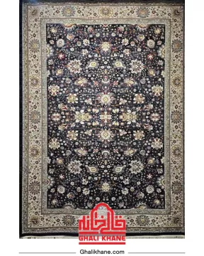 فرش تندیس کاشان 700 شانه طرح سلطان آباد کد 459