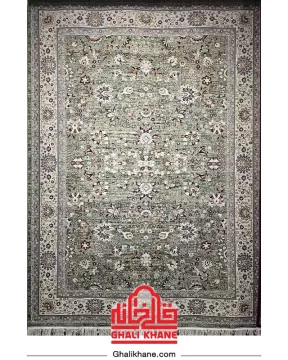 فرش تندیس کاشان 700 شانه طرح سلطان آباد کد 454