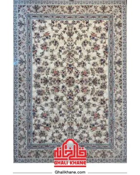فرش مهرآور کلکسیون اطلس 1200 شانه طرح بهشت